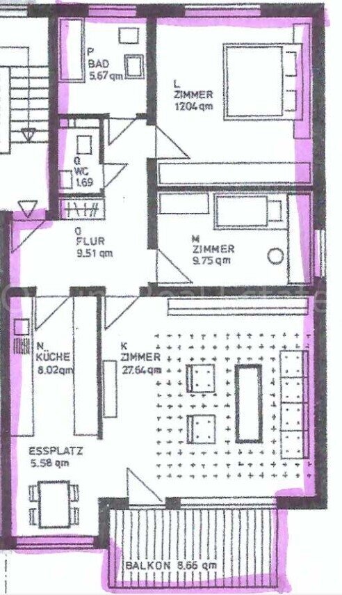 Geräumige Wohnung in idyllischer Lage Heidelbergs