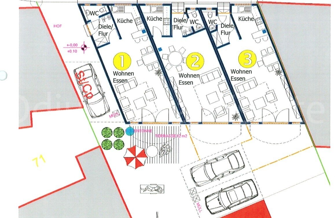Modernes Reihenmittelhaus unter 400.000 € in Hirschberg ?