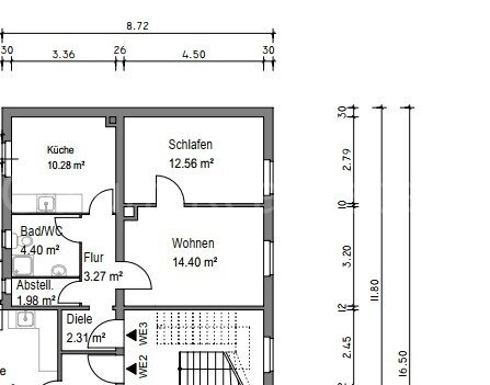 zauberhafte 2-Zimmer-Wohnung in Feudenheim